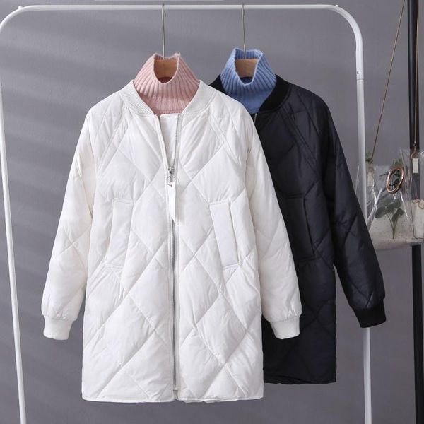 women's down & parkas women duck coat casual long sleeve zipper puffer jacket female single breasted warm ultra light, Black
women's down & parkas women duck coat casual long sleeve zipper puffer jacket female single breasted warm ultra light, Black