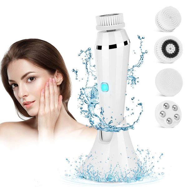 facial cleansing brush, 4-in-1 advanced electric exfoliating brush and face massager, rechargeable face cleanser for men and women
facial cleansing brush, 4-in-1 advanced electric exfoliating brush and face massager, rechargeable face cleanser for men and women