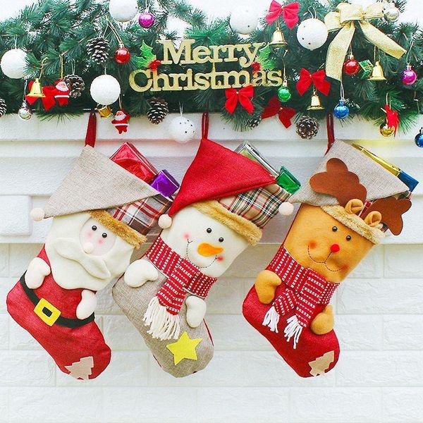 christmas decorations santa claus & snowman reindeer gift presents socks stockings bags for home xd171371
christmas decorations santa claus & snowman reindeer gift presents socks stockings bags for home xd171371