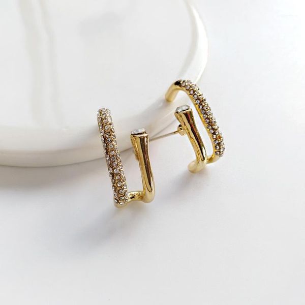 new arrival u-shaped zircon earrings fashion jewelry creative birthday gift simple wild statement earrings for women.1, Golden;silver
new arrival u-shaped zircon earrings fashion jewelry creative birthday gift simple wild statement earrings for women.1, Golden;silver