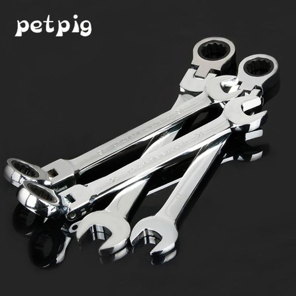 petpig keys set ratchet wrench 6-11mm wrenches hand tools chromed gear spanner flexible head car repair ratcheting action wrench
petpig keys set ratchet wrench 6-11mm wrenches hand tools chromed gear spanner flexible head car repair ratcheting action wrench