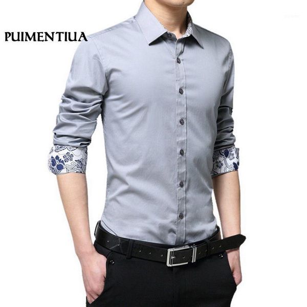 shujin autumn solid long sleeve formal shirts for men male basic turn-down collar business dress shirts camisas masculina1, White;black
shujin autumn solid long sleeve formal shirts for men male basic turn-down collar business dress shirts camisas masculina1, White;black