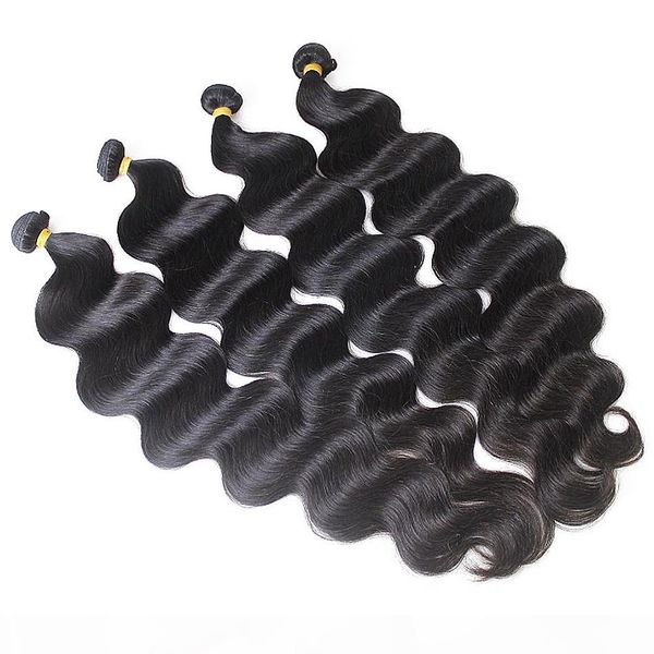 4 pieces 30inch indian long body wave malaysian wavy hair raw virgin long human hair bundles weft, Black
4 pieces 30inch indian long body wave malaysian wavy hair raw virgin long human hair bundles weft, Black