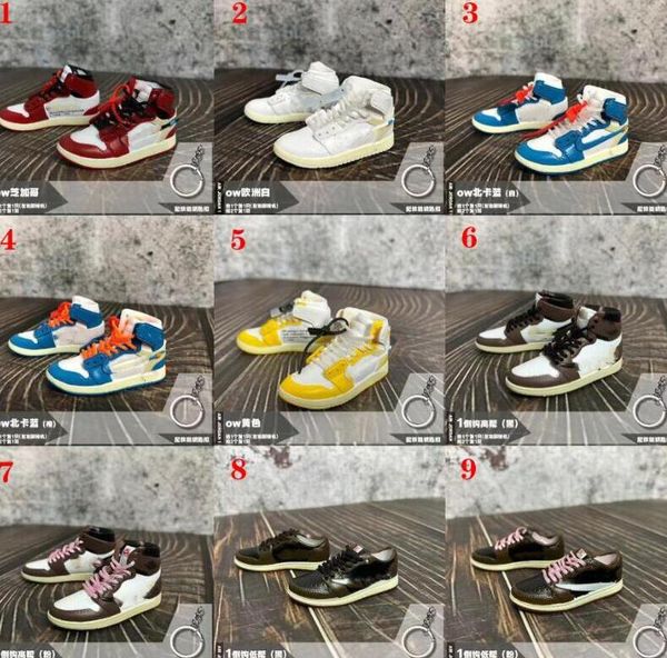 new mini 3d stereo sneaker keychain woman men kids key ring gift luxury shoes keychains car handbag key chain basketball shoes key holder li, Silver
new mini 3d stereo sneaker keychain woman men kids key ring gift luxury shoes keychains car handbag key chain basketball shoes key holder li, Silver