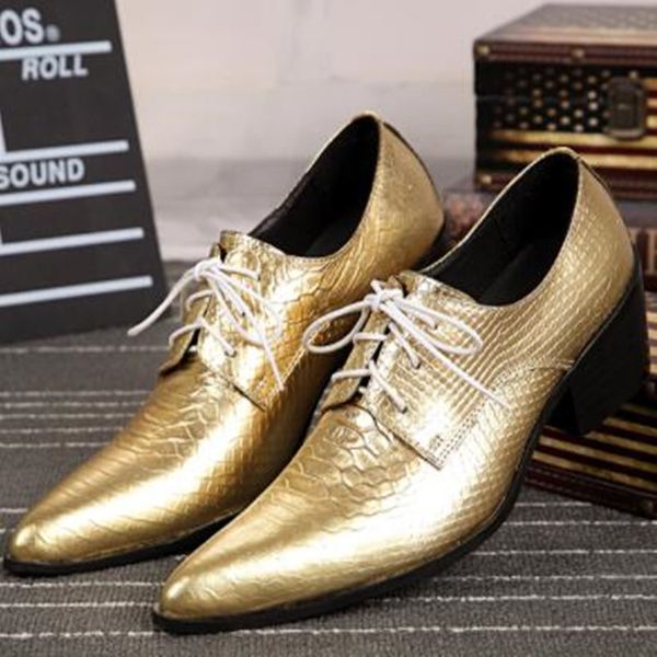 2020 male social crocodile skin leather high heels moccasins to toe oxford shoes for men branded juzp, Black
2020 male social crocodile skin leather high heels moccasins to toe oxford shoes for men branded juzp, Black