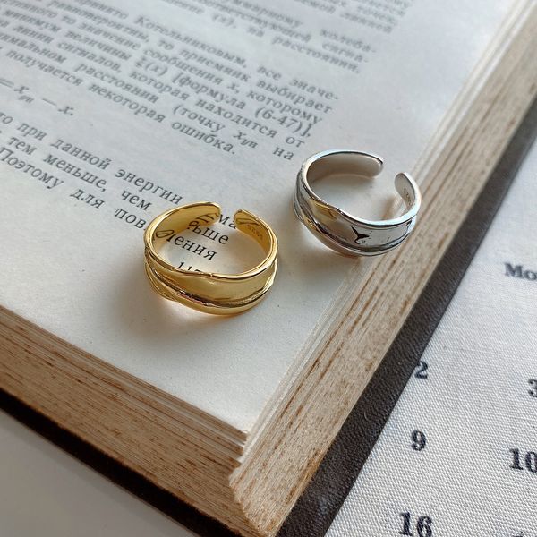 New minimalism design 925 sterling silver vintage jewelry handmade designer adjustable rings plicated open wires rings for women
New minimalism design 925 sterling silver vintage jewelry handmade designer adjustable rings plicated open wires rings for women