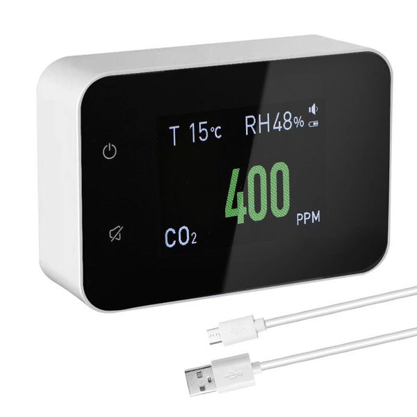 gas analyzers air quality monitor detector multifunctional co2 meter carbon dioxide value electricity quantity temperature humidity display
gas analyzers air quality monitor detector multifunctional co2 meter carbon dioxide value electricity quantity temperature humidity display