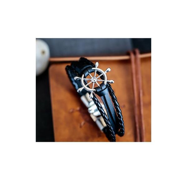 fashion black personality rudder braid bracelet men's leather accessories fashi qylkdk
fashion black personality rudder braid bracelet men's leather accessories fashi qylkdk