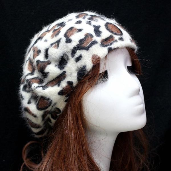 autumn and winter fashion women hat leopard print berets cap for ladies fur warm cap female 12 color, Blue;gray
autumn and winter fashion women hat leopard print berets cap for ladies fur warm cap female 12 color, Blue;gray