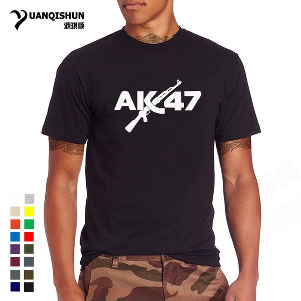 sport fashion 16 colors o neck cotton t-shirt ak47 gun print men's t shirt men short sleeve tees camisetas hombre ing
sport fashion 16 colors o neck cotton t-shirt ak47 gun print men's t shirt men short sleeve tees camisetas hombre ing