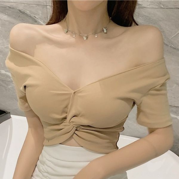 2020 new short style open navel cross knot coat t- high waist short sleeve careful machine t-shirt bottoming shirt female xia d, White
2020 new short style open navel cross knot coat t- high waist short sleeve careful machine t-shirt bottoming shirt female xia d, White