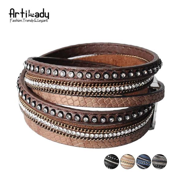 artilady wrap leather bangle charm winter leather bracelet women jewelry bw dropshipping, Golden;silver
artilady wrap leather bangle charm winter leather bracelet women jewelry bw dropshipping, Golden;silver