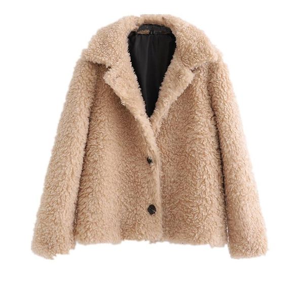 women's fur & faux women autumn winter lamb sheepskin coat genuine granular sheep shearing jacket female casual warm outerwear, Black
women's fur & faux women autumn winter lamb sheepskin coat genuine granular sheep shearing jacket female casual warm outerwear, Black