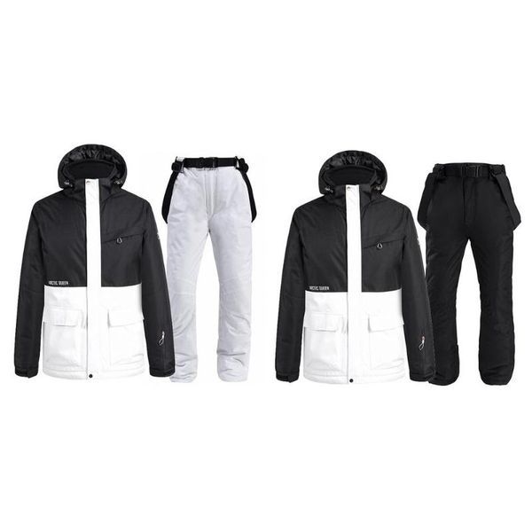 waterproof snowsuit with jacket pants windproof warm skiing suit
waterproof snowsuit with jacket pants windproof warm skiing suit