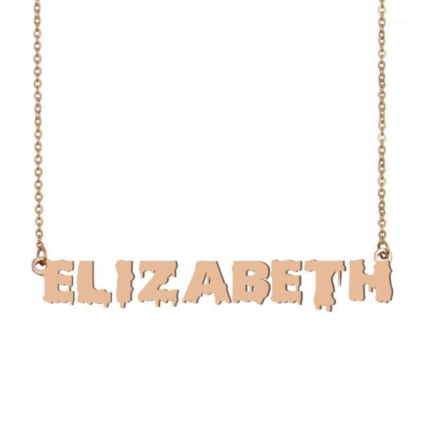 elizabeth name necklace , cool bloody art name necklace for halloween and santa's day jewelry gift for kids boys girls1, Silver
elizabeth name necklace , cool bloody art name necklace for halloween and santa's day jewelry gift for kids boys girls1, Silver