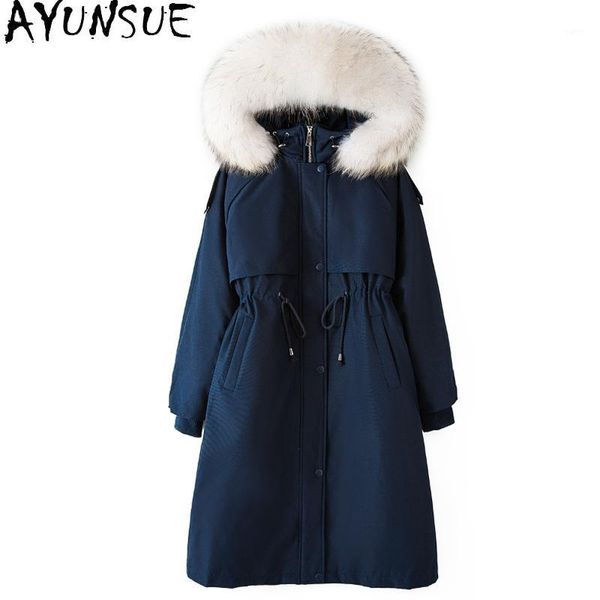 ayunsue woman jacket 2020 90% white duck down jackets female real raccoon fur collar hooded parkas women coats casaco feminino1, Black
ayunsue woman jacket 2020 90% white duck down jackets female real raccoon fur collar hooded parkas women coats casaco feminino1, Black