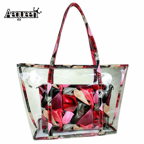 aequeen women's clear transparent handbags plastic candy jelly bag set beach large capacity shoulder bags colorful totes purses
aequeen women's clear transparent handbags plastic candy jelly bag set beach large capacity shoulder bags colorful totes purses