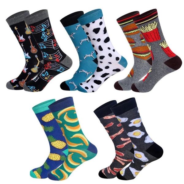 downstairs ab matching men socks different design combinations funny cotton women men happy calcetines gifts for lovers, Black
downstairs ab matching men socks different design combinations funny cotton women men happy calcetines gifts for lovers, Black