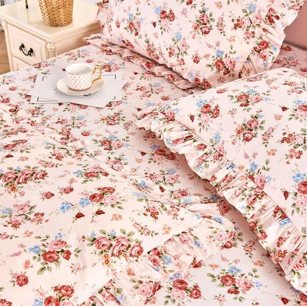american country flower ruffle bed sets,twin full king cotton single double bedclothes bedspreads pillow case quilt cover1
american country flower ruffle bed sets,twin full king cotton single double bedclothes bedspreads pillow case quilt cover1
