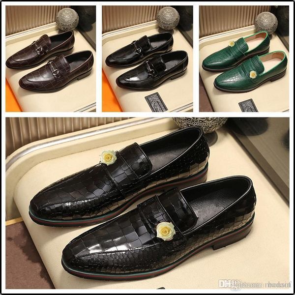 brand men's casual shoes genuine leather men business men's oxford shoes roman men dress shoes moccasins fashion loafers 39-45, Black
brand men's casual shoes genuine leather men business men's oxford shoes roman men dress shoes moccasins fashion loafers 39-45, Black