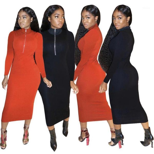casual dresses echoine fall autumn turtleneck long sleeve midi dress women skinny bodycon female elegant high elastic night club pencil dres, Black;gray
casual dresses echoine fall autumn turtleneck long sleeve midi dress women skinny bodycon female elegant high elastic night club pencil dres, Black;gray