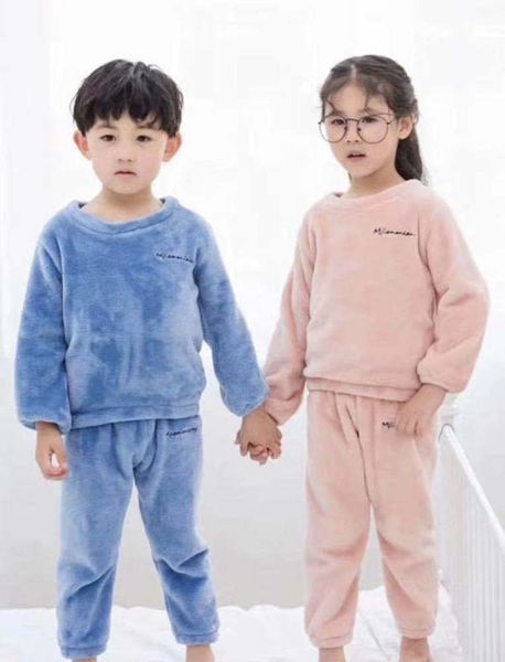 children's pajamas winter plush korean round neck home cloth men's and women's net red warm pants suit, Blue;red
children's pajamas winter plush korean round neck home cloth men's and women's net red warm pants suit, Blue;red