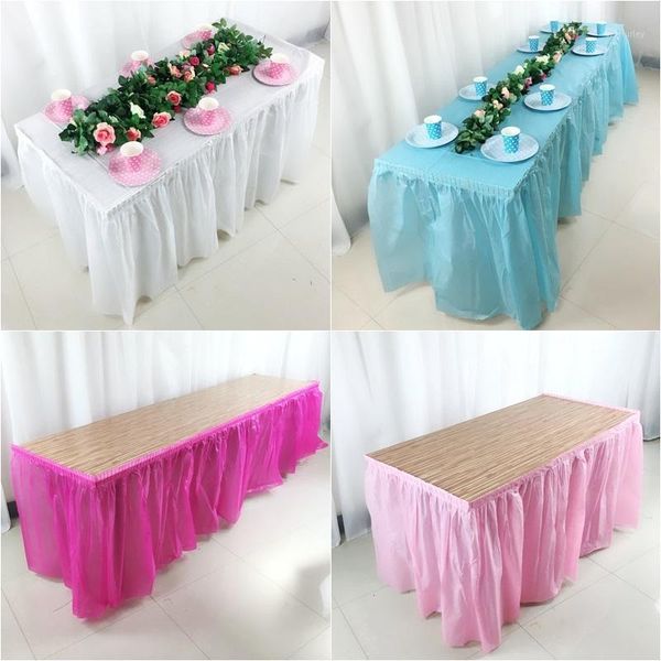 table skirt disposable skirts peva for party banquet birthday wedding decorative cover desk covers festival decor1
table skirt disposable skirts peva for party banquet birthday wedding decorative cover desk covers festival decor1