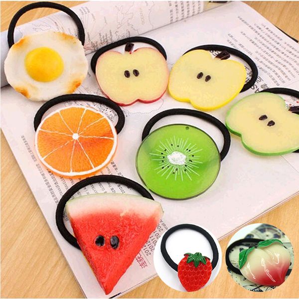 new summer style many patterns fruits slice accessories clip kids women elastic hair bands ponytail holder gum headwear
new summer style many patterns fruits slice accessories clip kids women elastic hair bands ponytail holder gum headwear