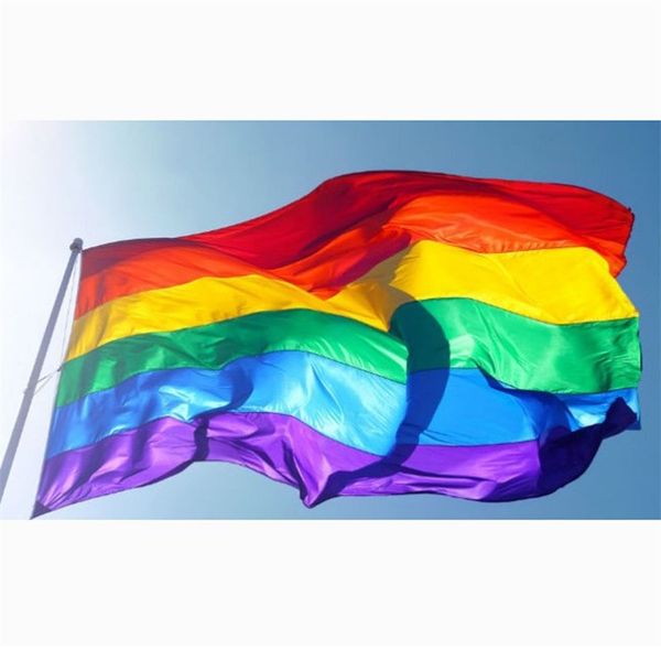 large rainbow banner park scenic spot decoration flags six colors stripe 90x150cm banners new product 4 8hm f2
large rainbow banner park scenic spot decoration flags six colors stripe 90x150cm banners new product 4 8hm f2