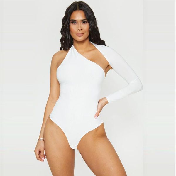 women's jumpsuits & rompers shimai bodysuit one shoulder women long sleeve party club hollow out backless bodycon jumpsuit ladies stree, Black;white
women's jumpsuits & rompers shimai bodysuit one shoulder women long sleeve party club hollow out backless bodycon jumpsuit ladies stree, Black;white