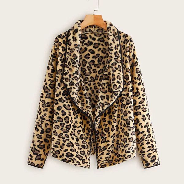 leopard coats 2020 new women flannel coat luxury winter warm plush jacket fashion women's outwear, Black;brown
leopard coats 2020 new women flannel coat luxury winter warm plush jacket fashion women's outwear, Black;brown