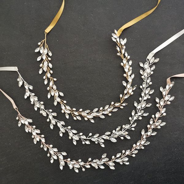 slbridal handmade freshwater pearl austrian crystal bridal headband wedding hair vine women bridesmaids jewelry hair accessories, Golden;silver
slbridal handmade freshwater pearl austrian crystal bridal headband wedding hair vine women bridesmaids jewelry hair accessories, Golden;silver