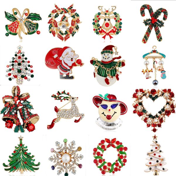 2020 christmas brooches for girls gift cute color rhinestone brooch pins, Golden;silver
2020 christmas brooches for girls gift cute color rhinestone brooch pins, Golden;silver
