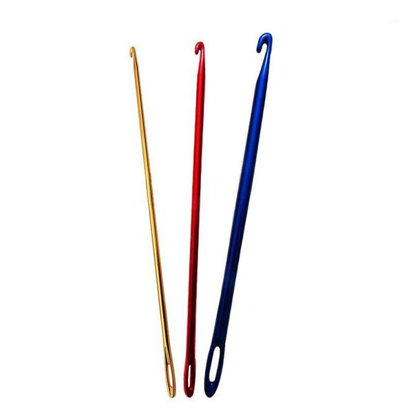 3pcs knitting sewing needle crochet hooks diy crafts portable aluminium oxide hole eyeknitting hook hand knit tool multicolour1, Black
3pcs knitting sewing needle crochet hooks diy crafts portable aluminium oxide hole eyeknitting hook hand knit tool multicolour1, Black