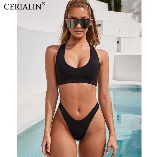 sport solid bikini set low waist swimsuit two piece swimwear comfortable female swimming suit fashion women beach wear1, White;black
sport solid bikini set low waist swimsuit two piece swimwear comfortable female swimming suit fashion women beach wear1, White;black