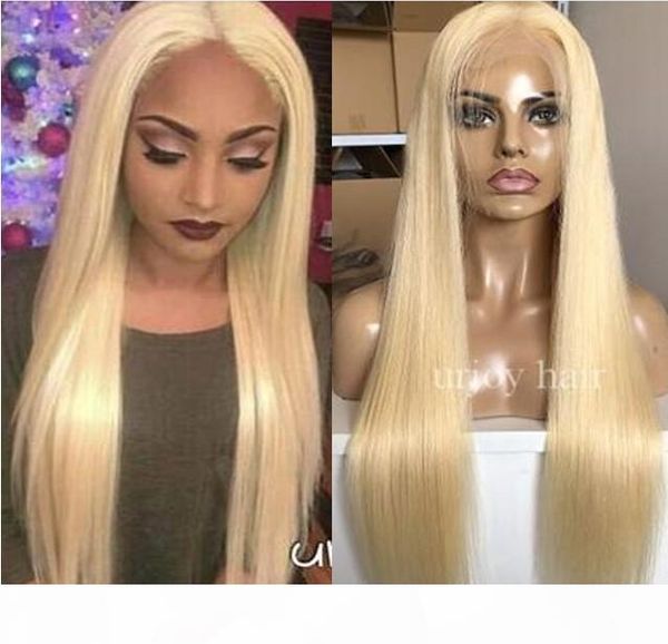 613 blonde full lace wigs silky straight brazilian virgin human hair yellow lace front wigs with baby hair bleach knots ing, Black;brown
613 blonde full lace wigs silky straight brazilian virgin human hair yellow lace front wigs with baby hair bleach knots ing, Black;brown