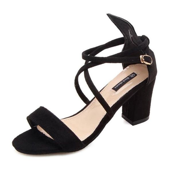 sandals 2021 summer women's lace up solid color high heel thick comfortable large shoes, Black
sandals 2021 summer women's lace up solid color high heel thick comfortable large shoes, Black