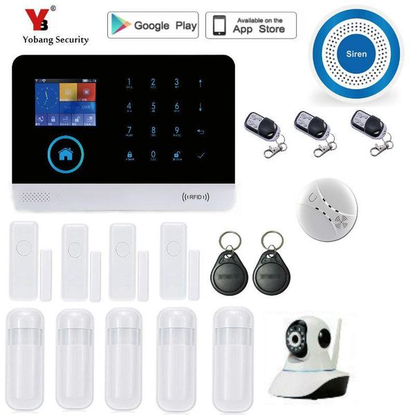 yobang security wireless wifi gsm alarm system tft display door sensor home security alarm systems wireless siren kit
yobang security wireless wifi gsm alarm system tft display door sensor home security alarm systems wireless siren kit