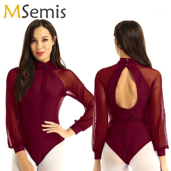 ballet leotard for women dancewear lyrical dance costumes mock neck mesh long sleeves cutout back gymnastics leotard bodysuit1, Black;red
ballet leotard for women dancewear lyrical dance costumes mock neck mesh long sleeves cutout back gymnastics leotard bodysuit1, Black;red