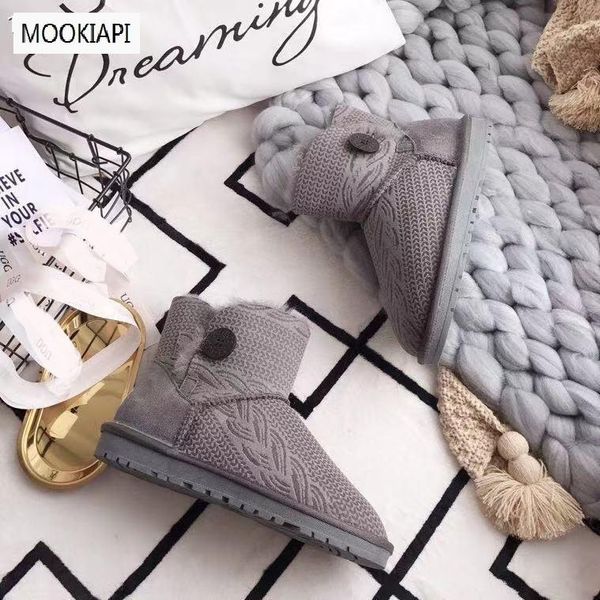 australia's snow boots in 2020, real sheepskin, 100% natural wool, gray buckled women's shoes, delivery, Black
australia's snow boots in 2020, real sheepskin, 100% natural wool, gray buckled women's shoes, delivery, Black