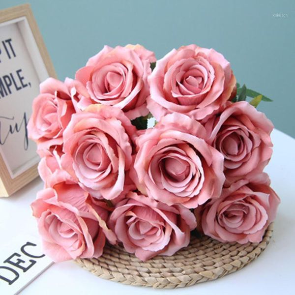 artificial flowers flock fabric rose flower bouquet 10 heads home wedding decoration diy floral arrangement table center pieces1
artificial flowers flock fabric rose flower bouquet 10 heads home wedding decoration diy floral arrangement table center pieces1