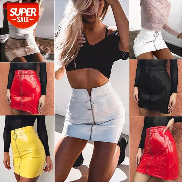 fashion women ladies smooth skirt solid color casual high waist ring zipper bodycon wild pencil mini short skirt daily wear #l360, White;black
fashion women ladies smooth skirt solid color casual high waist ring zipper bodycon wild pencil mini short skirt daily wear #l360, White;black