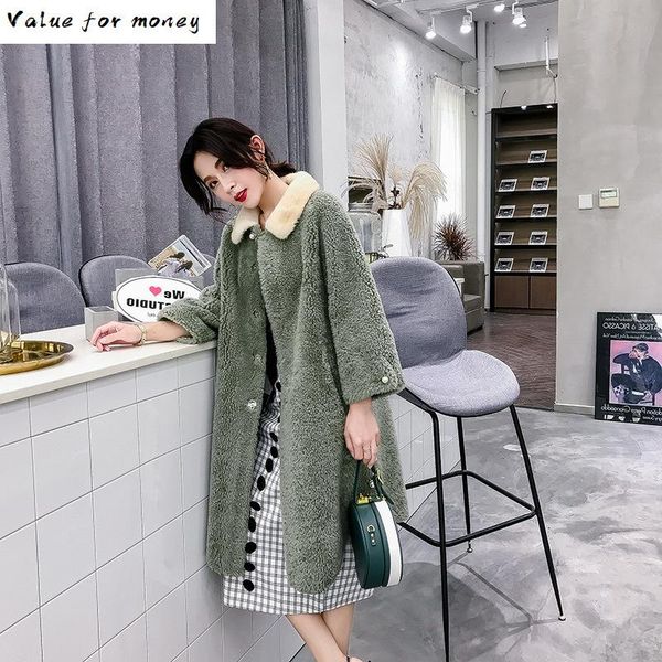 fur mink collar wool jacket real fur coat autumn winter coat women clothes 2021 korean streetwear sheep shearling abrigo mujer, Black
fur mink collar wool jacket real fur coat autumn winter coat women clothes 2021 korean streetwear sheep shearling abrigo mujer, Black