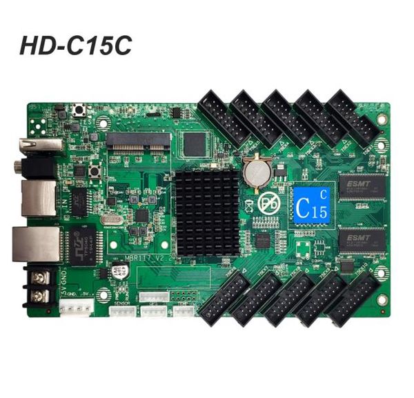 usb+ network port hd-c15c led control card 8*hub75 for p2.5/p3/p4/p5/p6/p8/p10 full color display panel wall video scereen
usb+ network port hd-c15c led control card 8*hub75 for p2.5/p3/p4/p5/p6/p8/p10 full color display panel wall video scereen