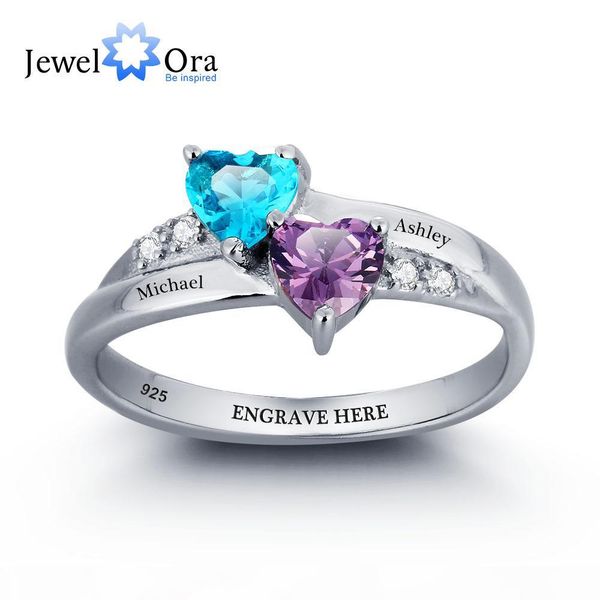 personalized engrave name diy birthstone love promise ring 925 sterling silver heart rings gift box (jewelora ri101781, Slivery;golden
personalized engrave name diy birthstone love promise ring 925 sterling silver heart rings gift box (jewelora ri101781, Slivery;golden