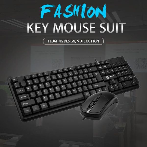 sensitive wired keyboard and mouse usb desksensitive durable for lapdeskpc office supplies
sensitive wired keyboard and mouse usb desksensitive durable for lapdeskpc office supplies