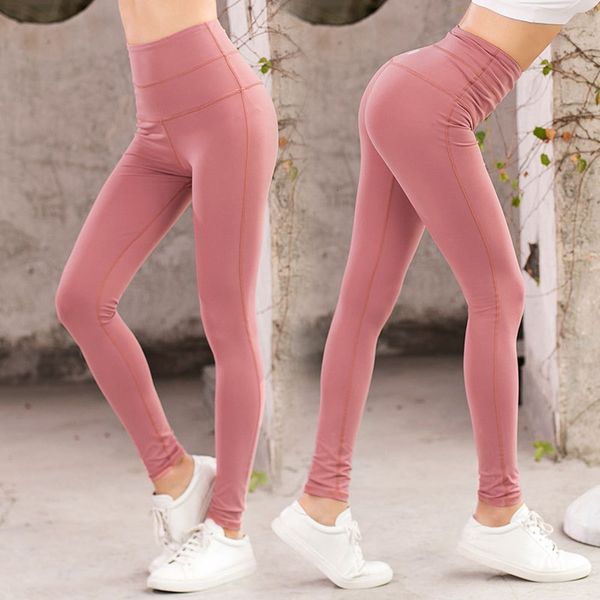 autumn and winter high waist yoga women's running sports fitness pants, Black