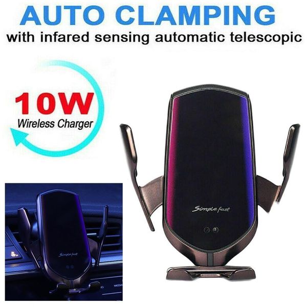 r2 10w car wireless automatic clamping phone for iphone xs huawei lg infrared induction qi charger holder
r2 10w car wireless automatic clamping phone for iphone xs huawei lg infrared induction qi charger holder