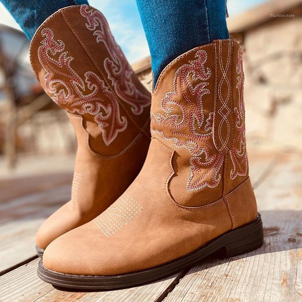 boots fashion vintage mid-calf for women winter embroidery leather motorcycle comfortable non-slip platform shoes1, Black
boots fashion vintage mid-calf for women winter embroidery leather motorcycle comfortable non-slip platform shoes1, Black