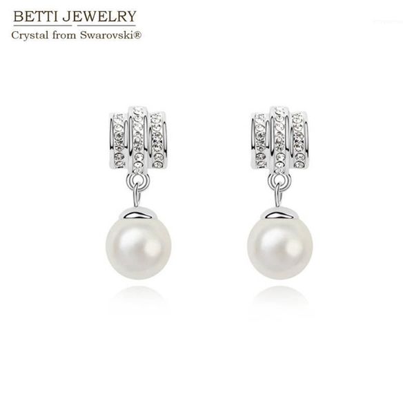 ms betti 2020 new charming pearl earrings drop with crystal from multi in 5 colors gift for women for mother wedding1, Silver
ms betti 2020 new charming pearl earrings drop with crystal from multi in 5 colors gift for women for mother wedding1, Silver